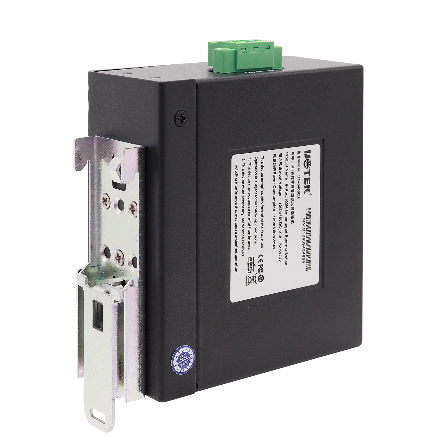 8口百兆非網管型以太網交換機